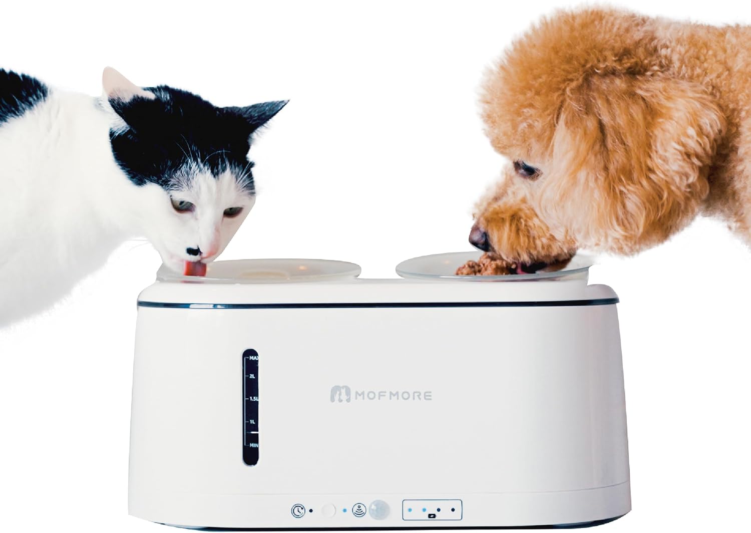 自動給餌器 猫 2匹 MOFMORE MOFMORE 2タイプオートフィーダー 自動給餌器 猫 2匹 MOFMORE MOFMORE 2タイプオートフィーダー